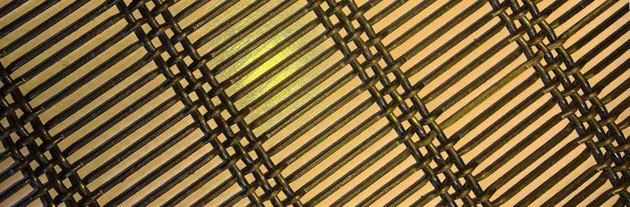 編織篩網(wǎng)軋花：選礦/化工/糧食分級(jí)過濾，耐磨防堵孔